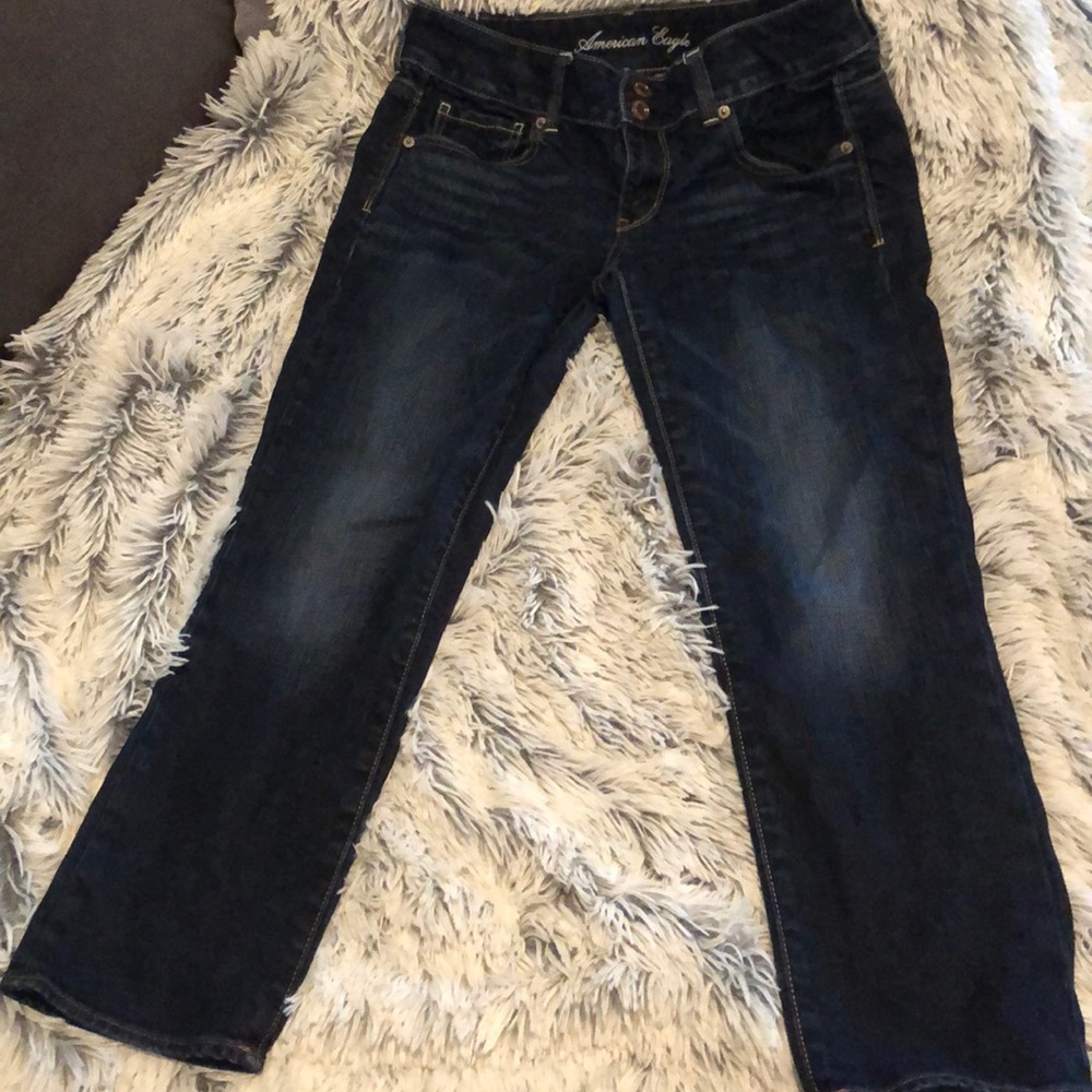 AE Artist crop jeans